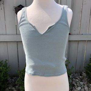 Brandy Melville Tank Top in Sage Color